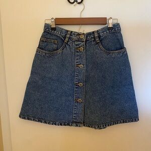 Bill Blass Denim Skirt Size 8